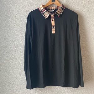 Collared long sleeve